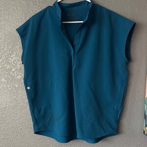 Figs Women's Deep Blue Blouse